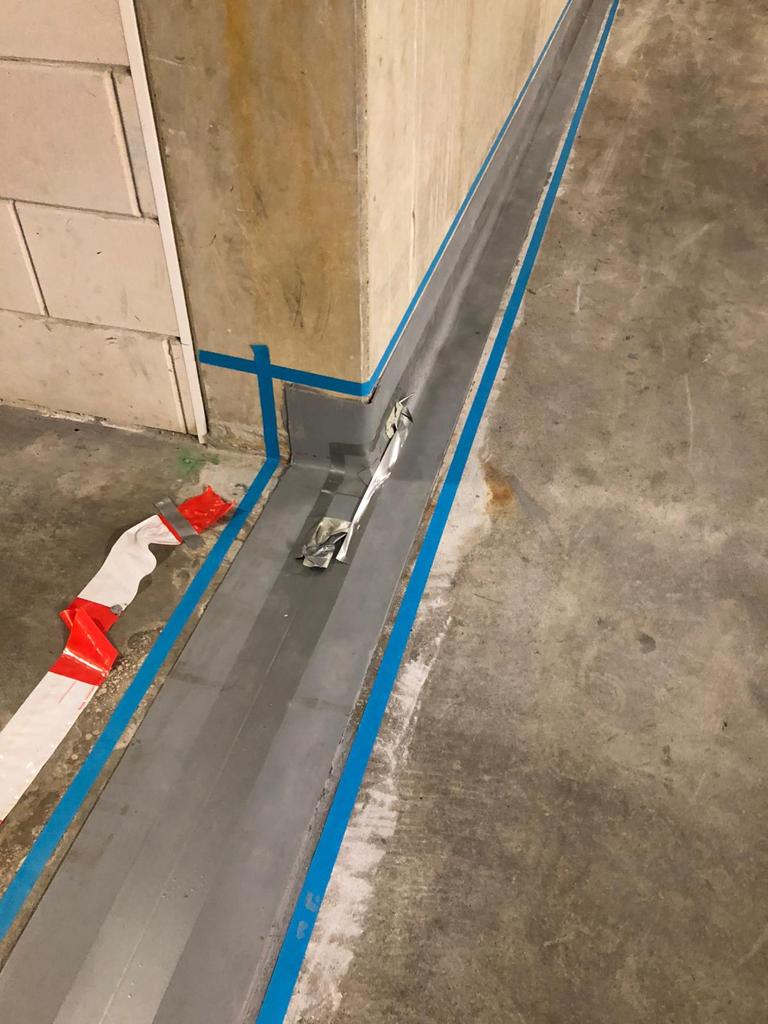 Masterseal 930/933 van MBCC toegepast in een parkeergarage in Arnhem