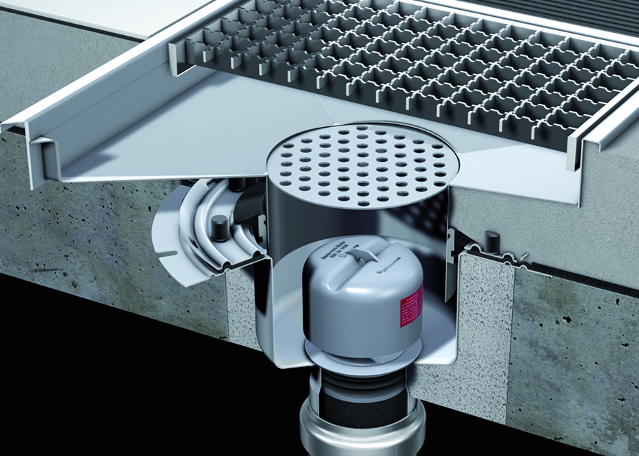 HygieneFirst Variant-CR floor drain