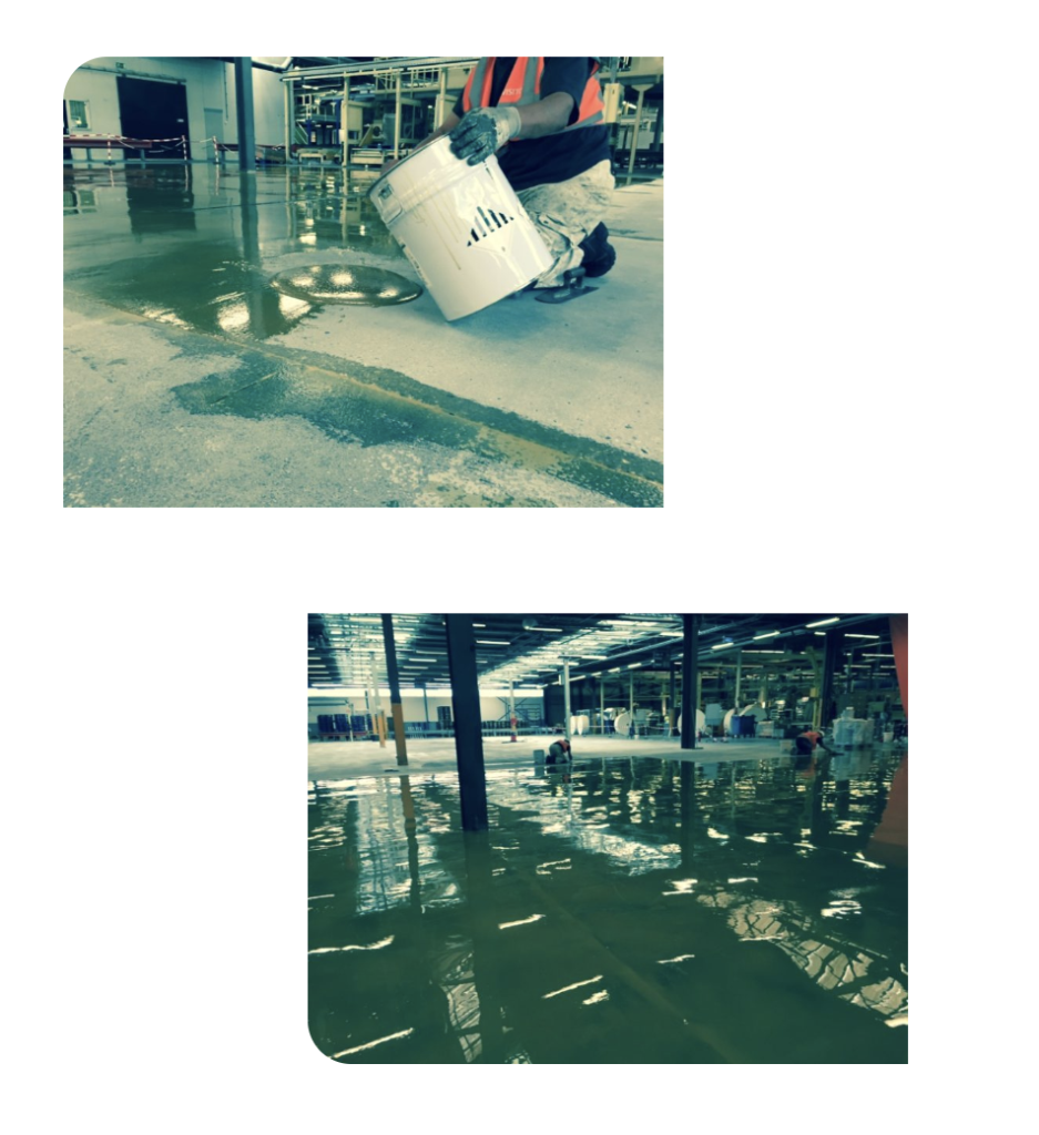 Epoxy coatingvloer