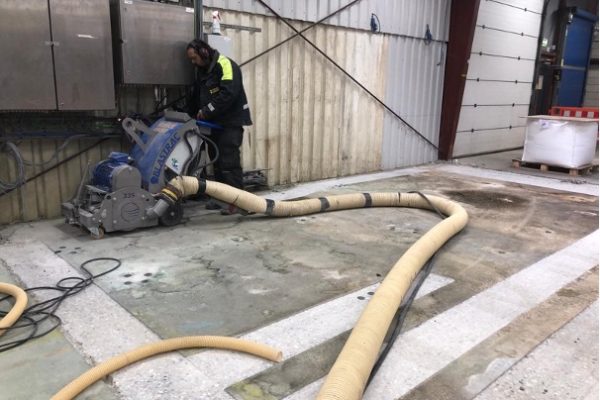 Betonherstel in de veevoederindustrie