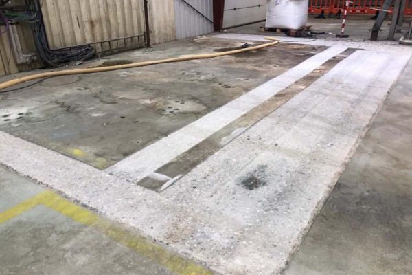 Betonherstel in de veevoederindustrie