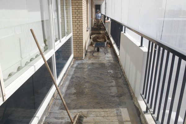 Vloer op afschot voor Termaat Huis in Rotterdam