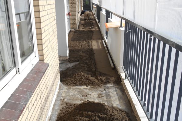 Vloer op afschot voor Termaat Huis in Rotterdam