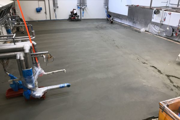 Totaalrenovatie in de voedselindustrie: nieuwe vloer voor Van Geloven