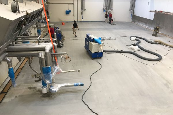 Totaalrenovatie in de voedselindustrie: nieuwe vloer voor Van Geloven