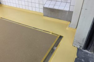 Ucrete vloer Yellow