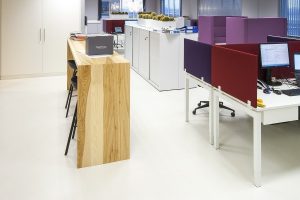 Betonlook Gietvloer wit